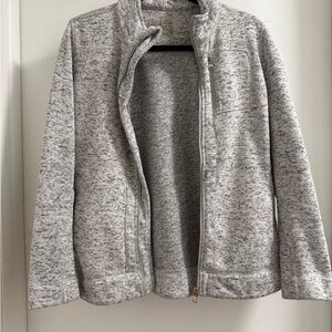 Andrew Marc Gray Zip Up Jacket